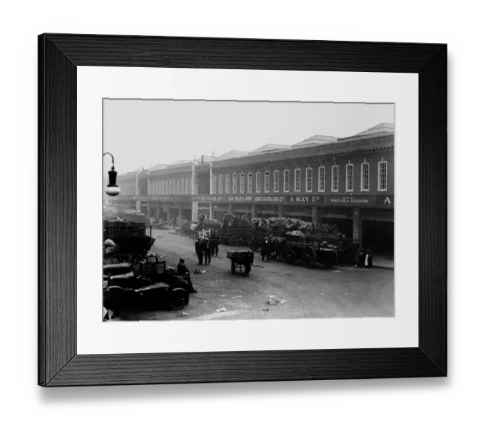 Framed Print : Spitalfields Market, East London Framed Print : Spitalfields Market, East London