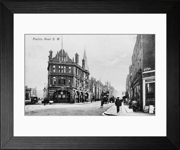 Framed Print : Pimlico Road, Belgravia, London Framed Print : Pimlico Road, Belgravia, London