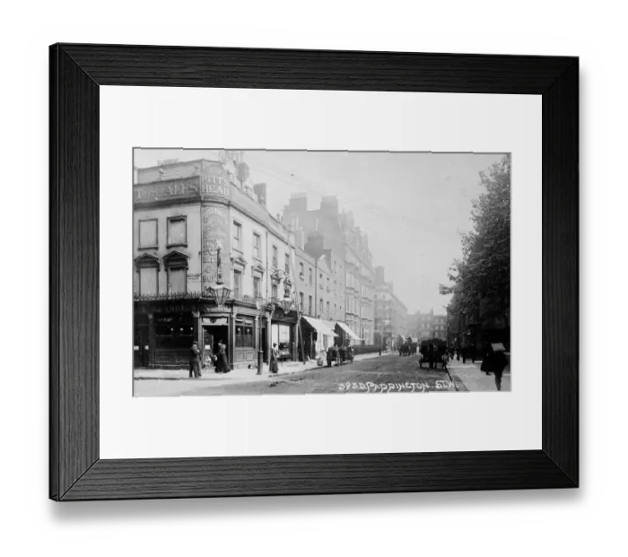 Framed Print : Paddington Street, West London Framed Print : Paddington Street, West London