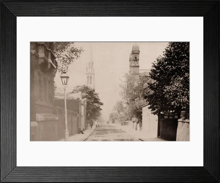 Framed Print : St Petersburgh Place, off Bayswater Road, West London Framed Print : St Petersburgh Place, off Bayswater Road, West London