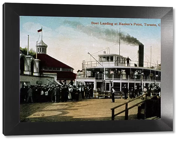 Steamboat landing, Hanlons Point, Toronto, Ontario, Canada