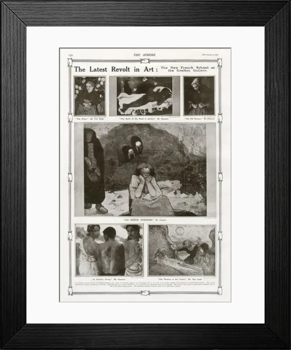 Framed Print : Latest Revolt in Art: New French School at Grafton Gallery Framed Print : Latest Revolt in Art: New French School at Grafton Gallery