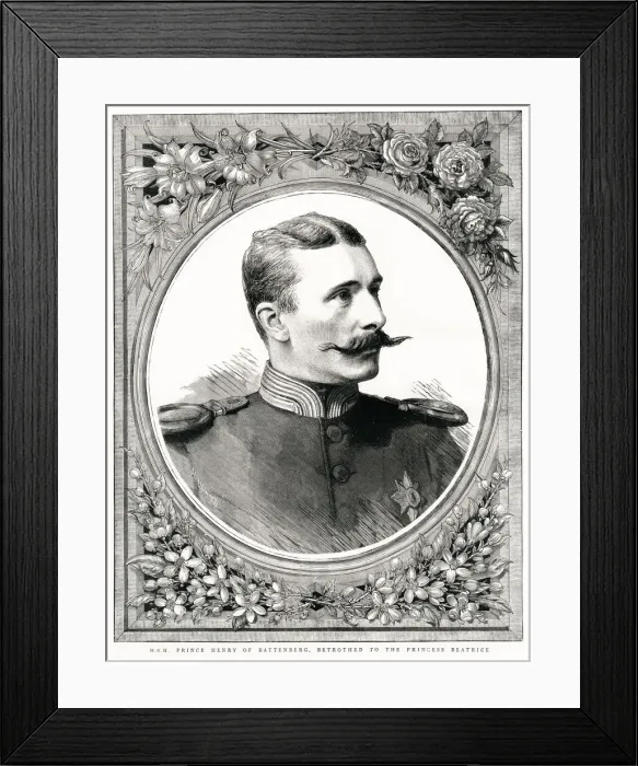 Framed Print : Prince Henry of Battenberg Framed Print : Prince Henry of Battenberg