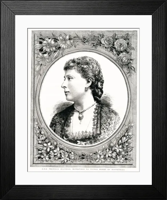 Framed Print : Princess Beatrice Framed Print : Princess Beatrice