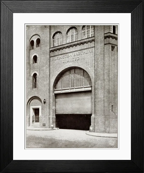 Framed Print : Entrance to Loading Dock, Pilkington Ltd, North London Framed Print : Entrance to Loading Dock, Pilkington Ltd, North London