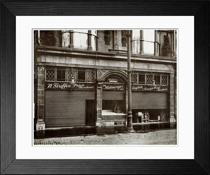 Framed Print : W Griffin, High Street, Aston, Birmingham Framed Print : W Griffin, High Street, Aston, Birmingham