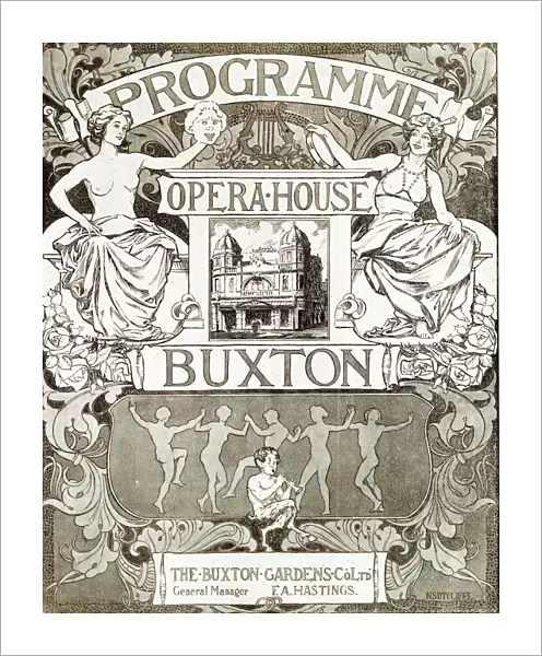 Programme cover, Buxton Opera House