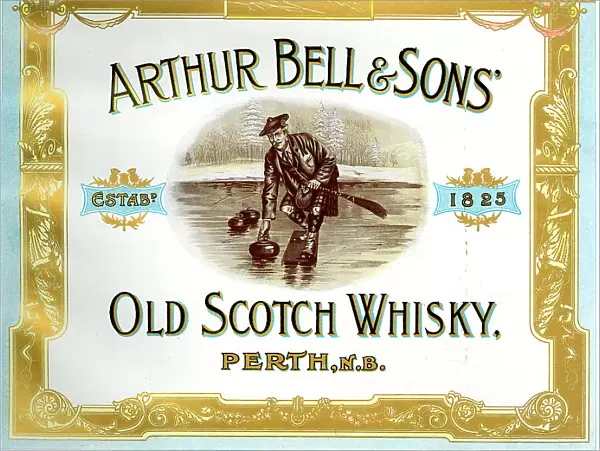 Advert, Arthur Bell & Sons, Old Scotch Whisky, Perth