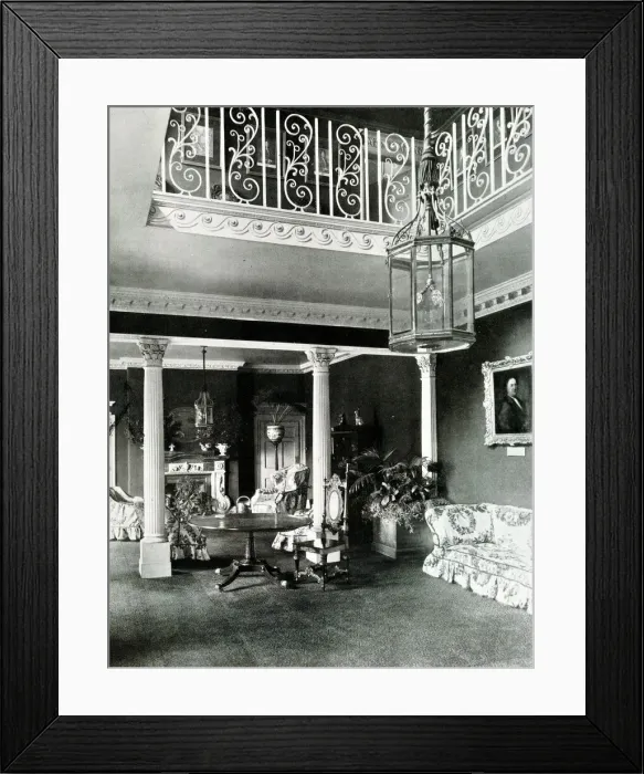 Framed Print : Inner Hall, Ranelagh House, Chelsea, London Framed Print : Inner Hall, Ranelagh House, Chelsea, London
