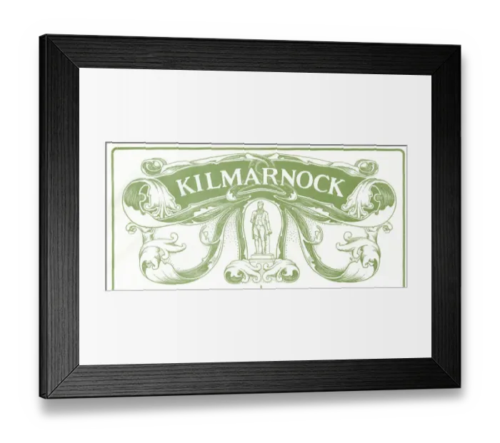 Framed Print : Design, Kilmarnock, Scotland Framed Print : Design, Kilmarnock, Scotland