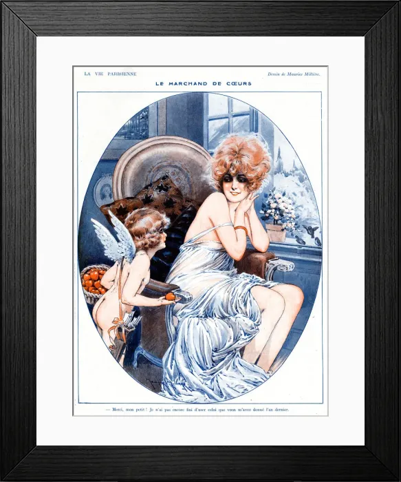 Framed Print : The Merchant of Hearts Framed Print : The Merchant of Hearts