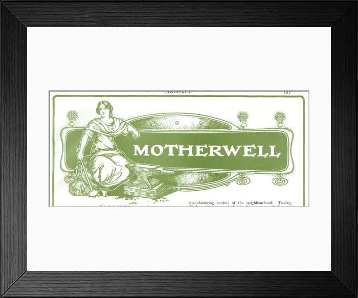 Framed Print : Design, Motherwell, Scotland Framed Print : Design, Motherwell, Scotland