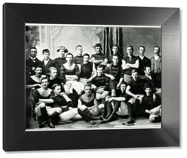 Group photo, Queensland, Australia, rugby team
