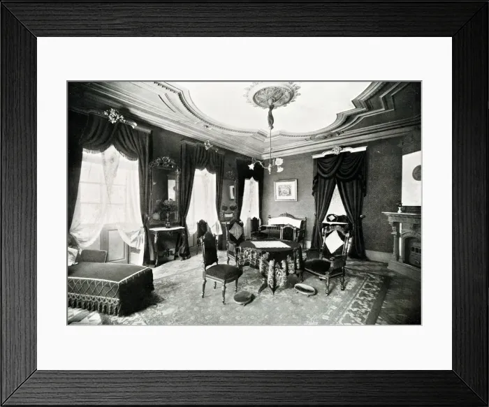 Framed Print : Room in Hotel Prinz Carl, Heidelberg, Germany Framed Print : Room in Hotel Prinz Carl, Heidelberg, Germany