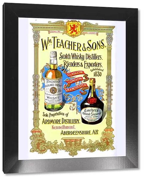 Advert, William Teacher & Sons, Whisky, Scotland