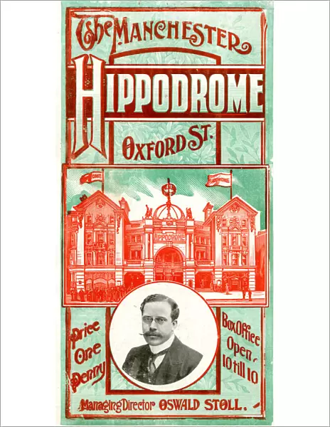 Programme cover, The Manchester Hippodrome