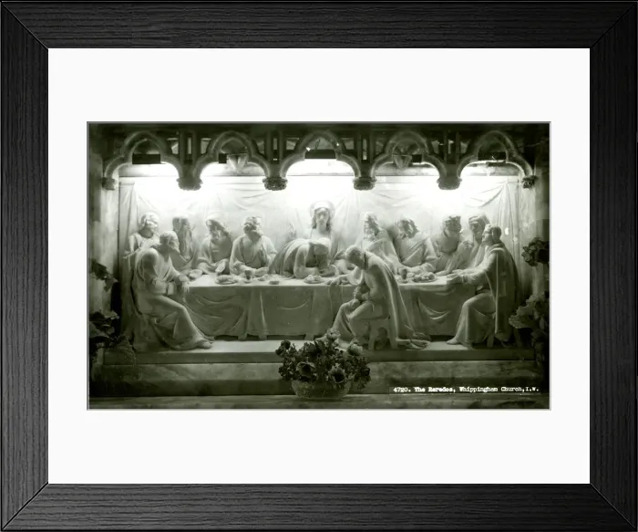 Framed Print : The Reredos, Whippingham Church, Isle of Wight Framed Print : The Reredos, Whippingham Church, Isle of Wight