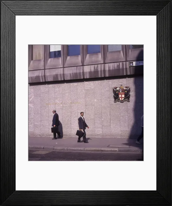 Framed Print : The Stock Exchange, London Framed Print : The Stock Exchange, London
