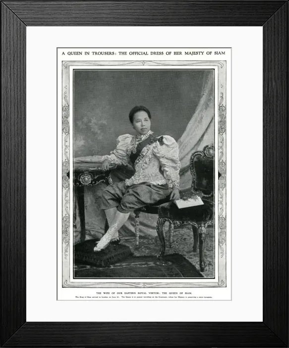 Framed Print : The Queen of Siam Framed Print : The Queen of Siam