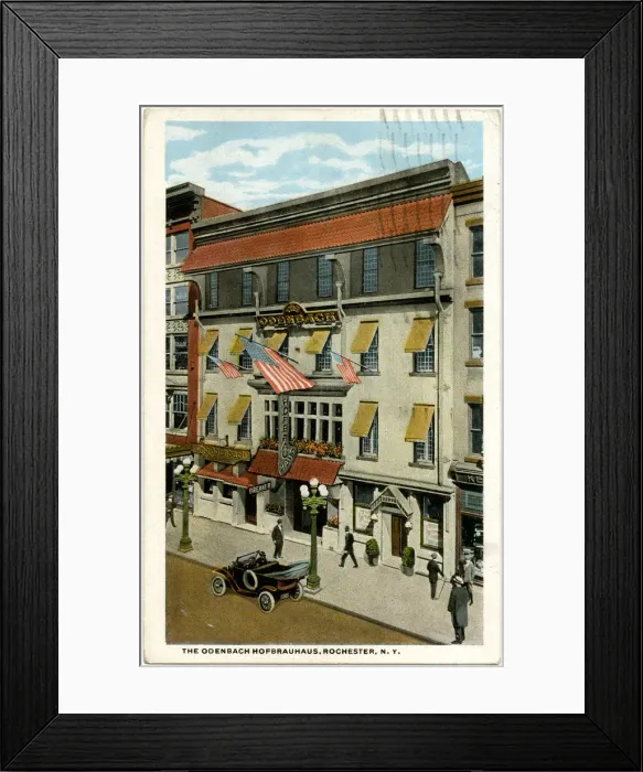 Framed Print : South Street, Rochester, New York State, USA Framed Print : South Street, Rochester, New York State, USA