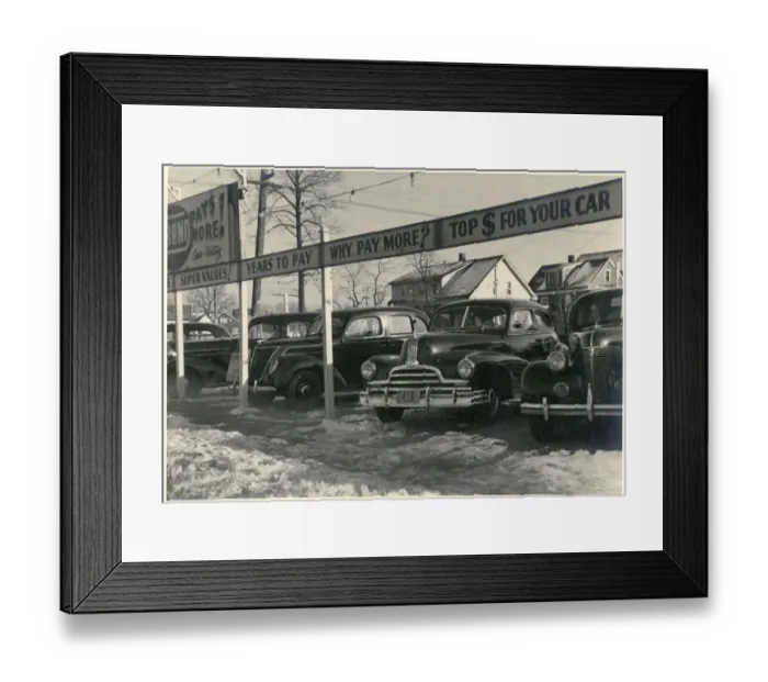 Framed Print : Grand Used Cars, Little Ferry, New Jersey, USA Framed Print : Grand Used Cars, Little Ferry, New Jersey, USA