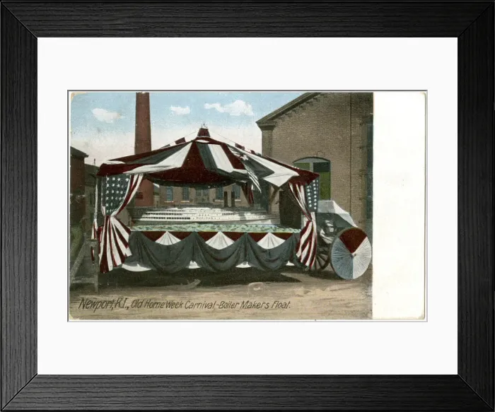 Framed Print : Carnival float, Newport, Rhode Island, USA Framed Print : Carnival float, Newport, Rhode Island, USA
