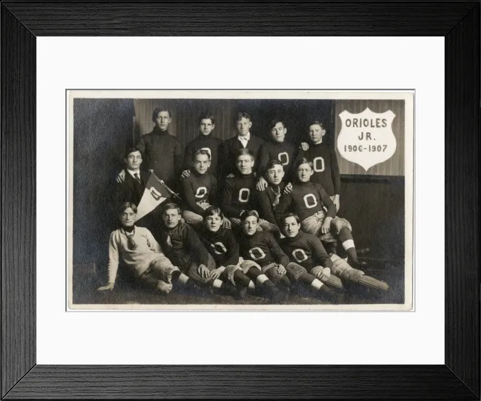 Framed Print : Orioles Junior Football Team, Bridgeport, Connecticut, USA Framed Print : Orioles Junior Football Team, Bridgeport, Connecticut, USA