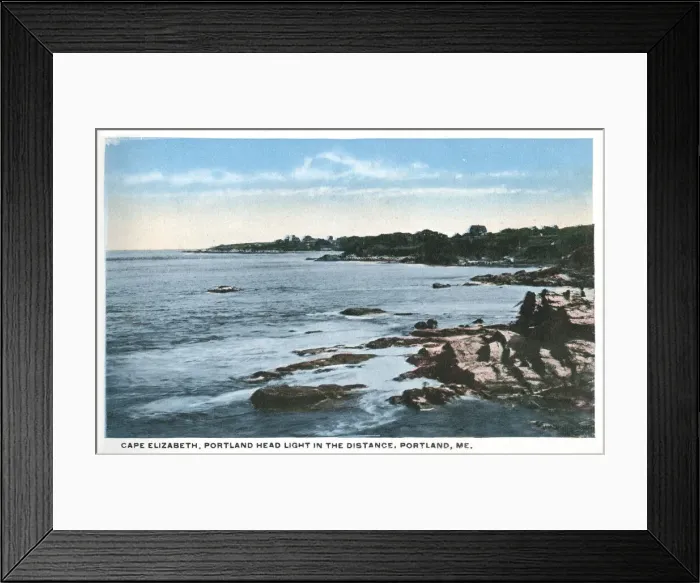 Framed Print : Cape Elizabeth, Portland, Maine, USA Framed Print : Cape Elizabeth, Portland, Maine, USA