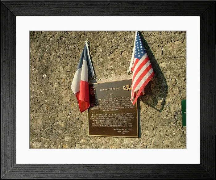 Framed Print : American 82nd Airborne Division Neuville au Plein Framed Print : American 82nd Airborne Division Neuville au Plein