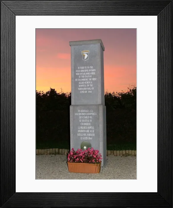 Framed Print : First Allied Surgical Hospital in Europe Framed Print : First Allied Surgical Hospital in Europe