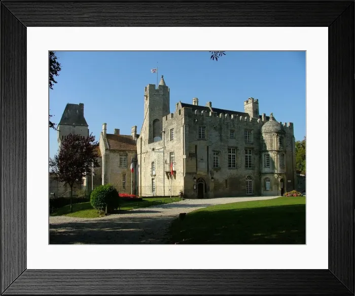 Framed Print : Creully Chateau BBC Radio Studio Normandy Framed Print : Creully Chateau BBC Radio Studio Normandy