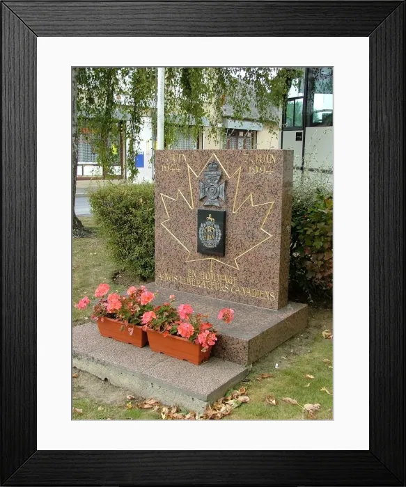 Framed Print : Royal Regina Rifles & 1st Canadian Hussars Framed Print : Royal Regina Rifles & 1st Canadian Hussars