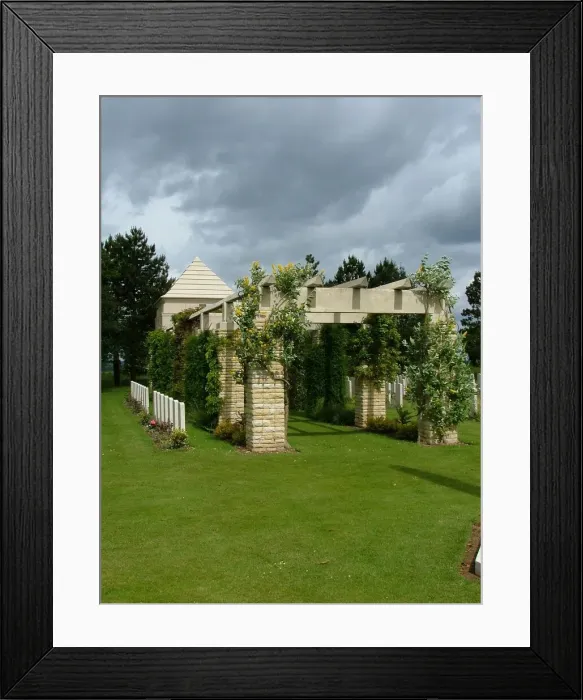 Framed Print : Ryes Commonwealth War Graves Cemetery Framed Print : Ryes Commonwealth War Graves Cemetery