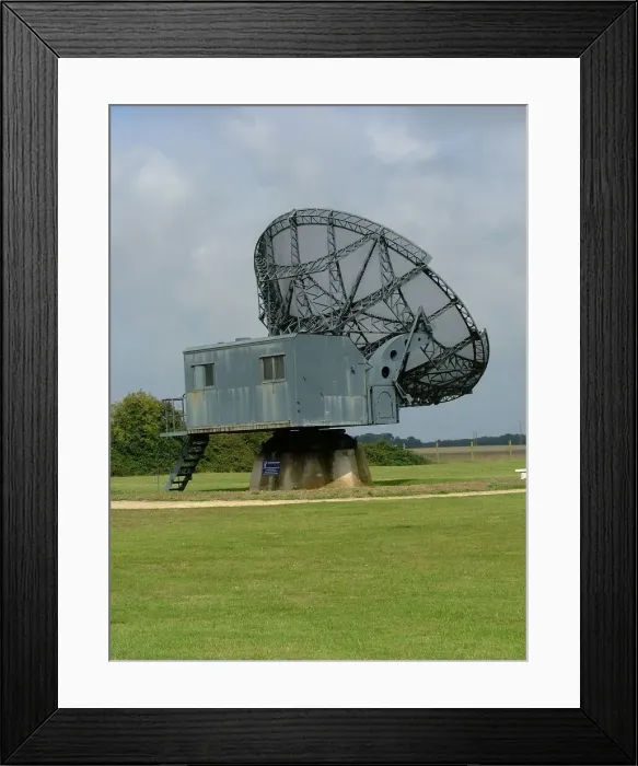 Framed Print : Wurzberg radar antenna Douvres Radar Station Framed Print : Wurzberg radar antenna Douvres Radar Station