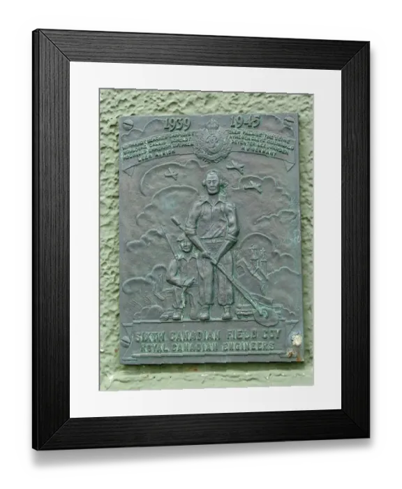 Framed Print : 6th Canadian Field Company Canadian Royal Engineers Framed Print : 6th Canadian Field Company Canadian Royal Engineers