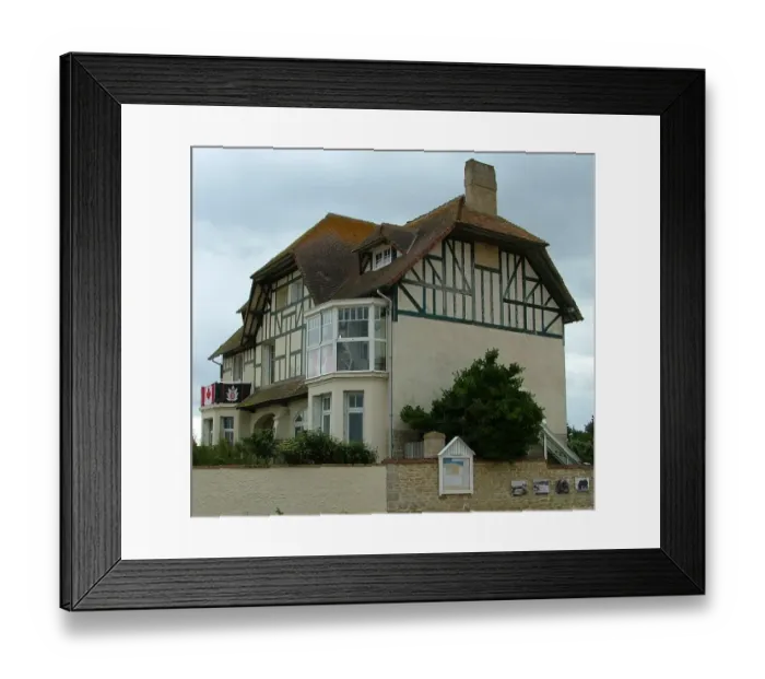 Framed Print : la Maison Queens Own Rifles of Canada Bernieres Framed Print : la Maison Queens Own Rifles of Canada Bernieres