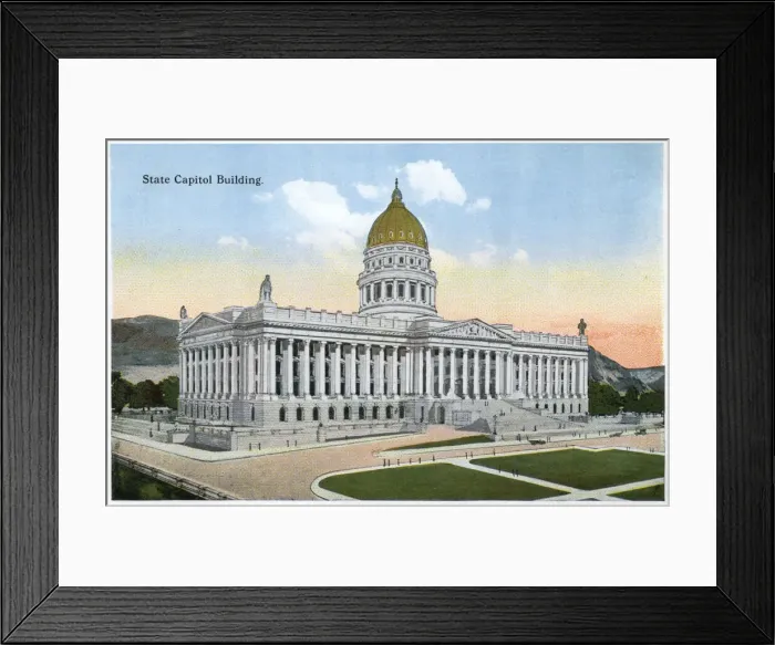 Framed Print : State Capitol Building, Salt Lake City, Utah, USA Framed Print : State Capitol Building, Salt Lake City, Utah, USA