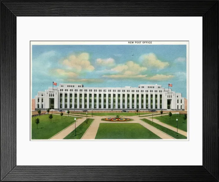 Framed Print : New Post Office, Minneapolis, Minnesota, USA Framed Print : New Post Office, Minneapolis, Minnesota, USA