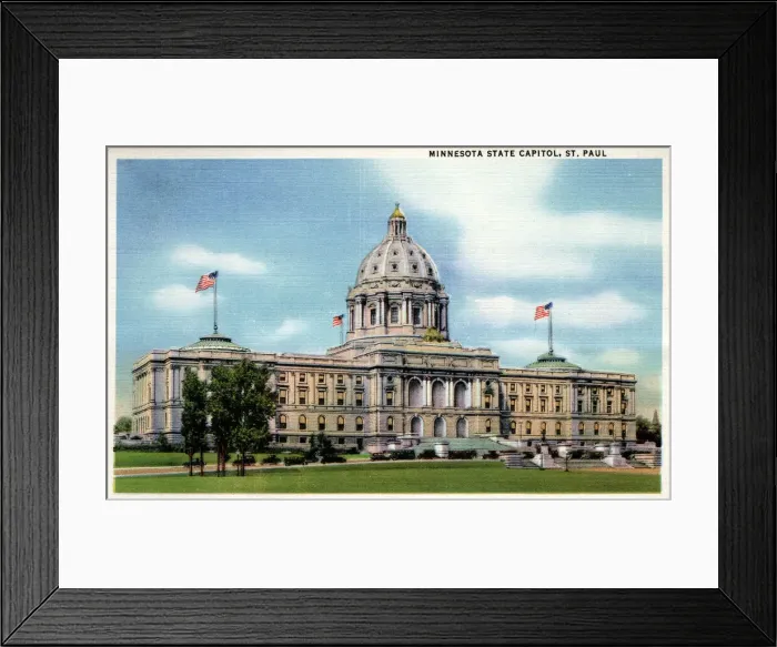 Framed Print : State Capitol Building, St Paul, Minnesota, USA Framed Print : State Capitol Building, St Paul, Minnesota, USA