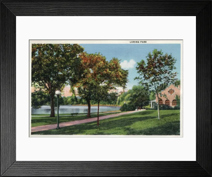 Framed Print : Loring Park, Minneapolis, Minnesota, USA Framed Print : Loring Park, Minneapolis, Minnesota, USA