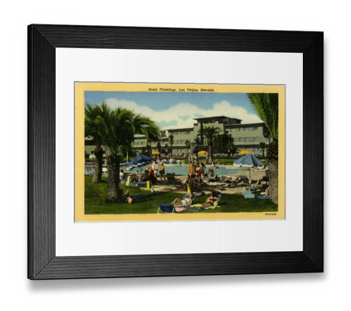 Framed Print : Hotel Flamingo, Las Vegas, Nevada, USA Framed Print : Hotel Flamingo, Las Vegas, Nevada, USA