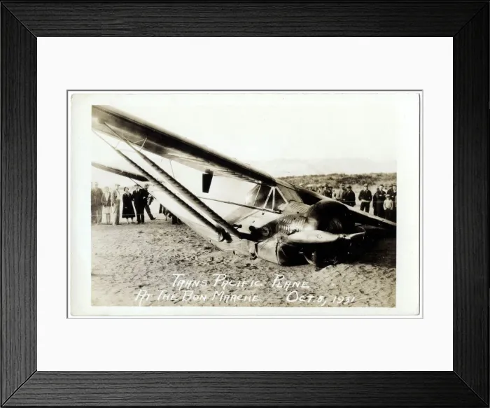 Framed Print : Pangborns monoplane at Wenatchee, Washington State, USA Framed Print : Pangborns monoplane at Wenatchee, Washington State, USA