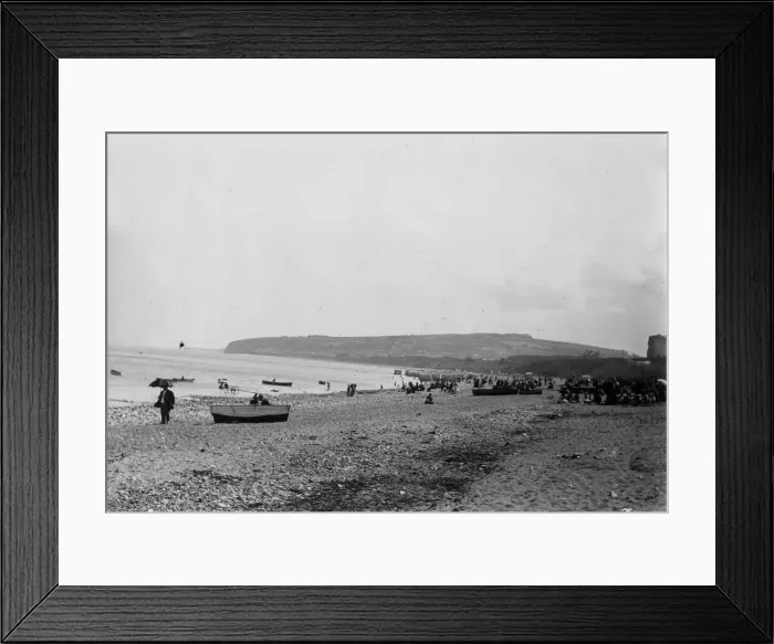 Framed Print : Beach scene at Colwyn Bay, North Wales Framed Print : Beach scene at Colwyn Bay, North Wales