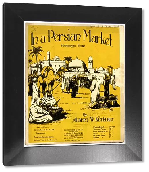 Music cover, In a Persian Market, Intermezzo Scene