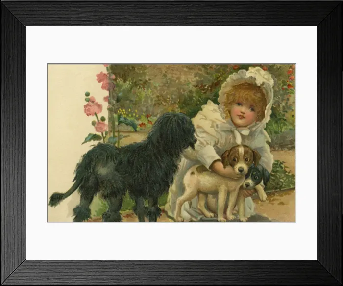 Framed Print : Children & pets Framed Print : Children & pets