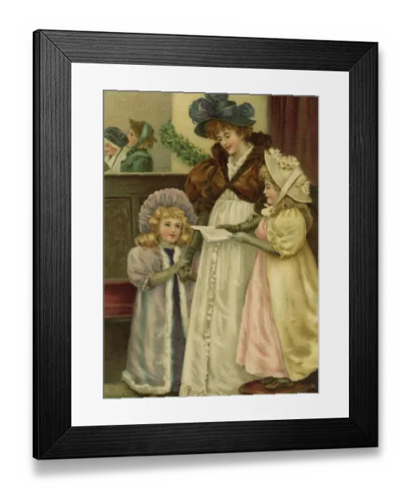 Framed Print : Mother & daughter Framed Print : Mother & daughter