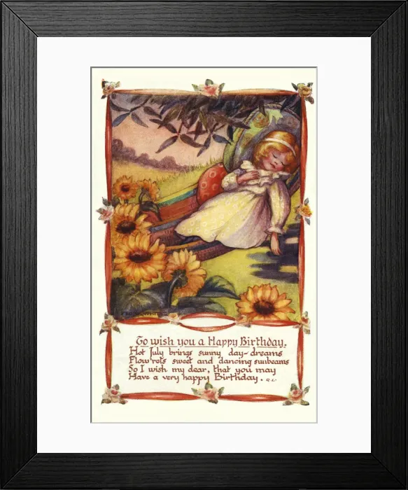 Framed Print : Months of the Year Framed Print : Months of the Year
