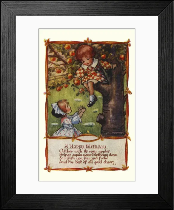Framed Print : Months of the Year Framed Print : Months of the Year