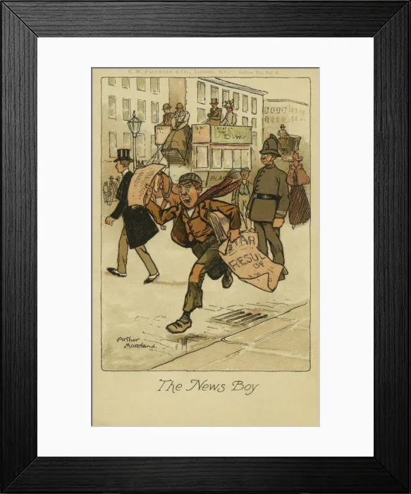 Framed Print : People at work Framed Print : People at work
