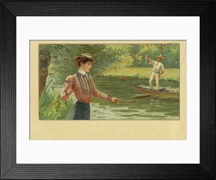 Framed Print : Sport, fishing Framed Print : Sport, fishing
